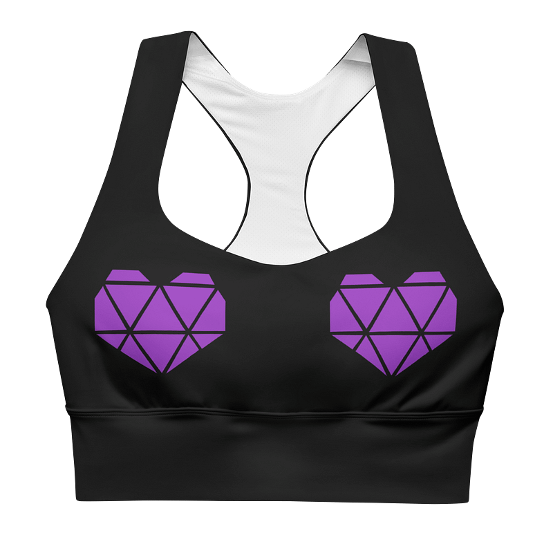 Heart Holder Sports Bra