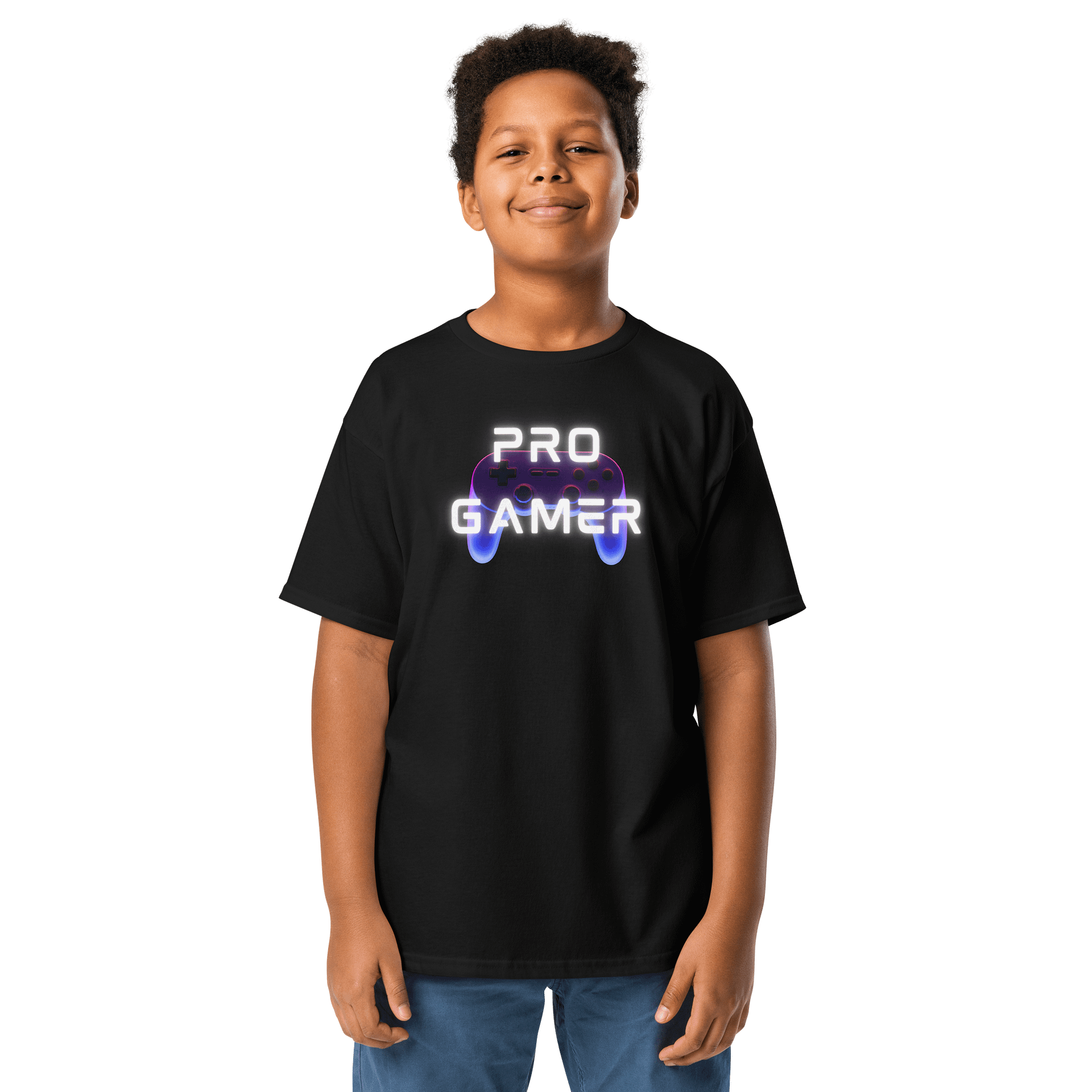 Neon Pro Gamer Controller Youth Tee product image (1)