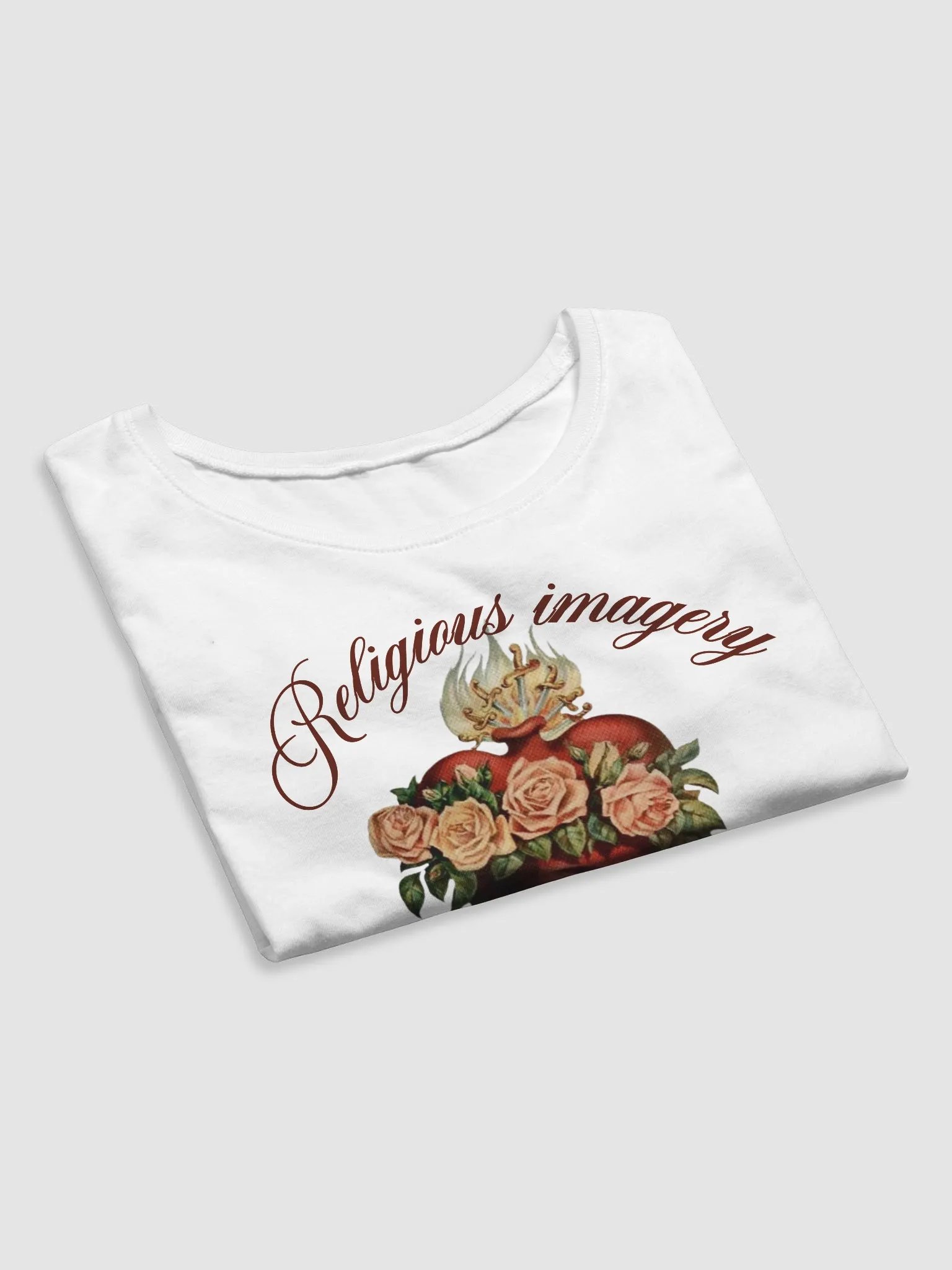 Religious Imagery Enthusiast Baby Tee product image (7)