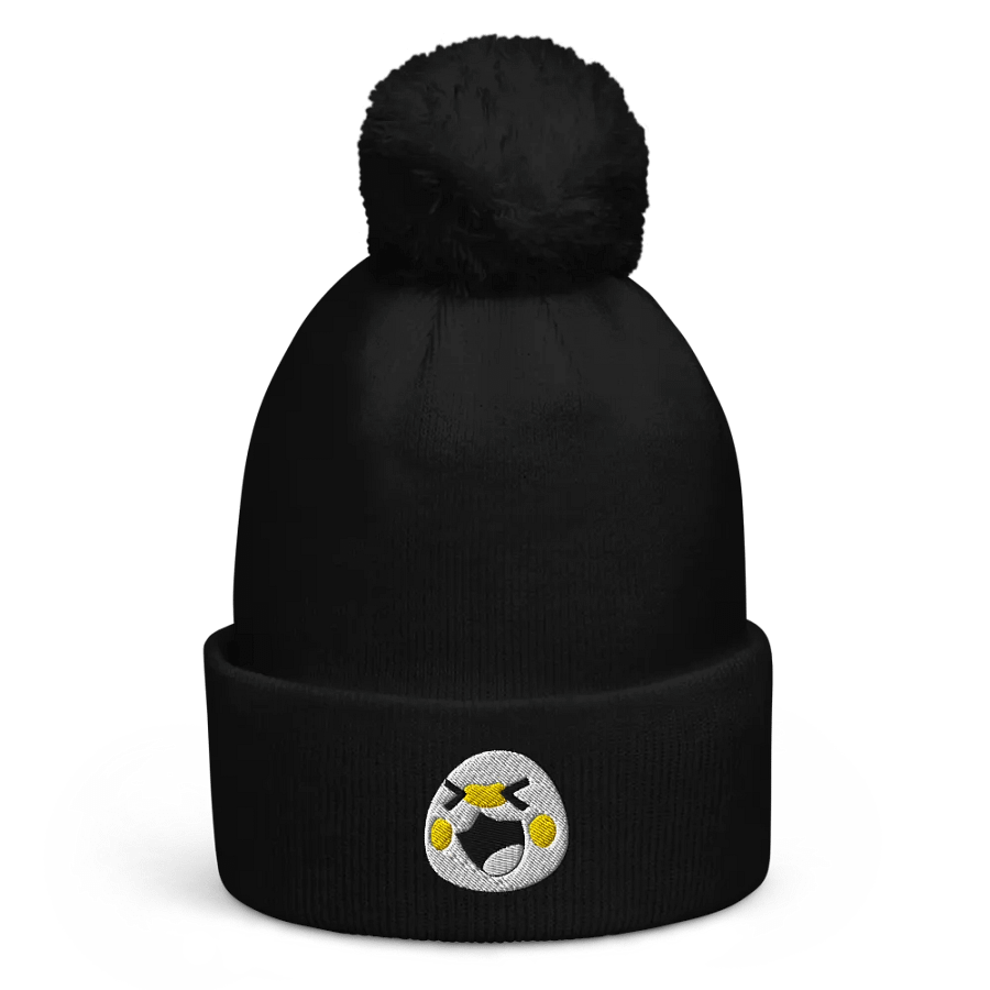 Slimeme Laugh pompom White 3D puff embriod product image (1)