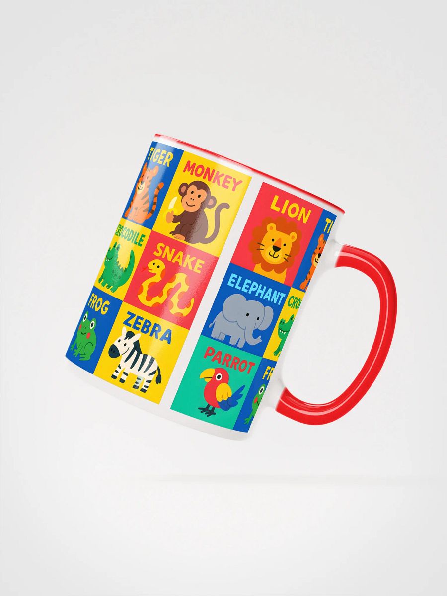 Wildlife Colorful Cartoon Ceramic Mug product image (3)