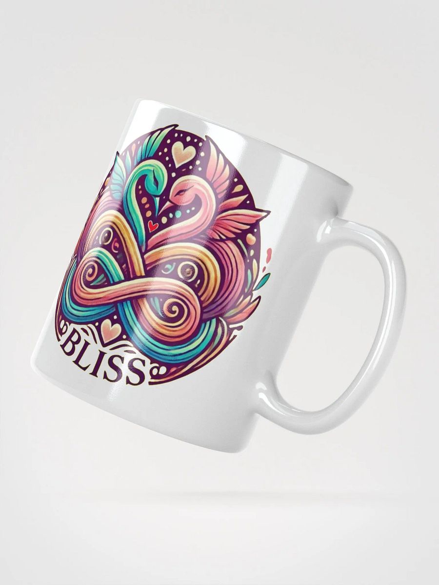 Blissful Swan Heart Mug product image (9)
