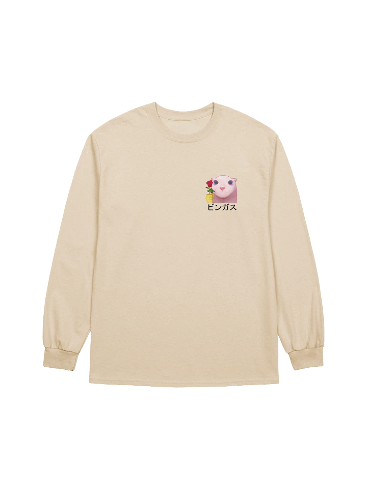 Rose Bingus Cotton Long Sleeve T-Shirt product image (1)