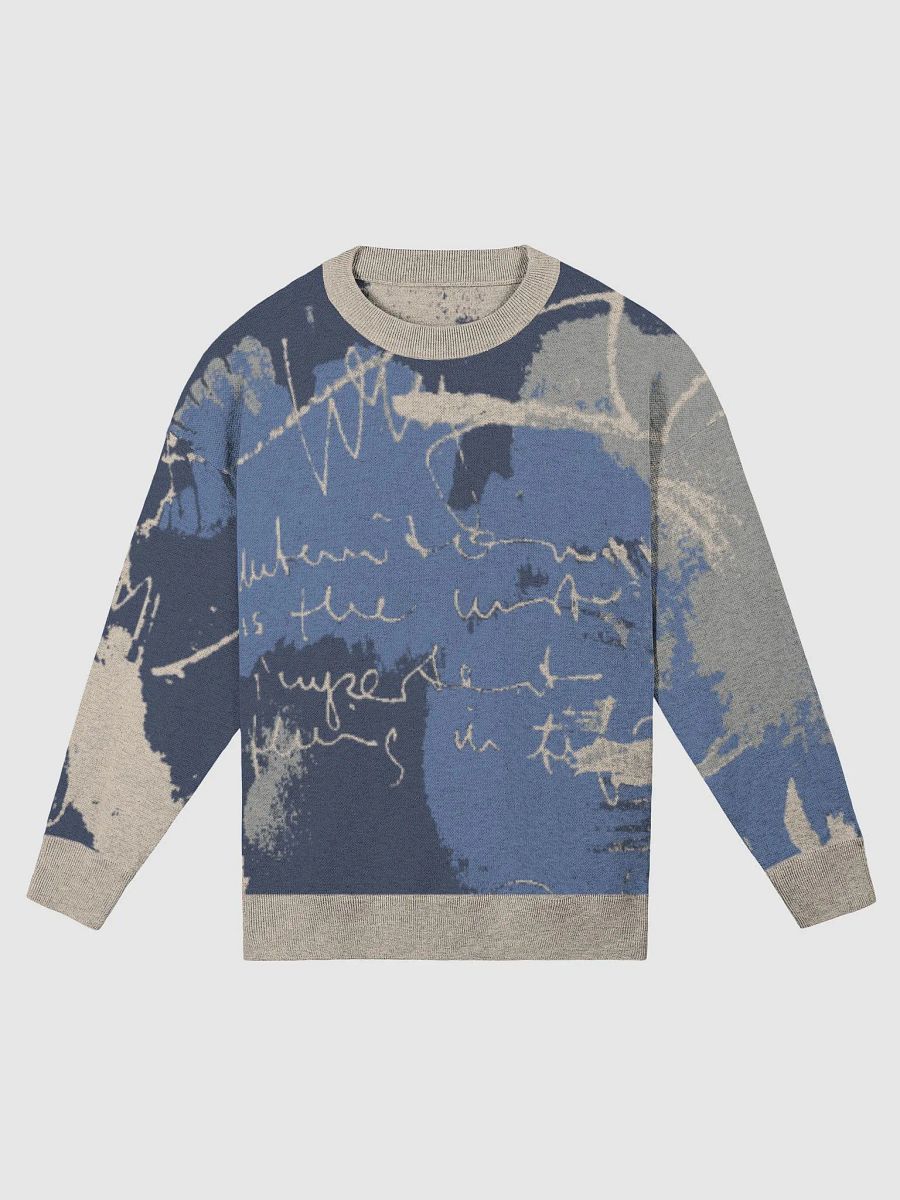 original artwork on knitted jumper product image (2)
