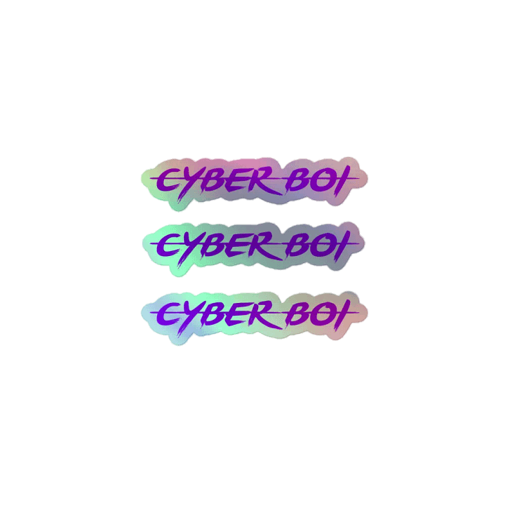 CYBER BOI LOGO STICKERS product image (1)