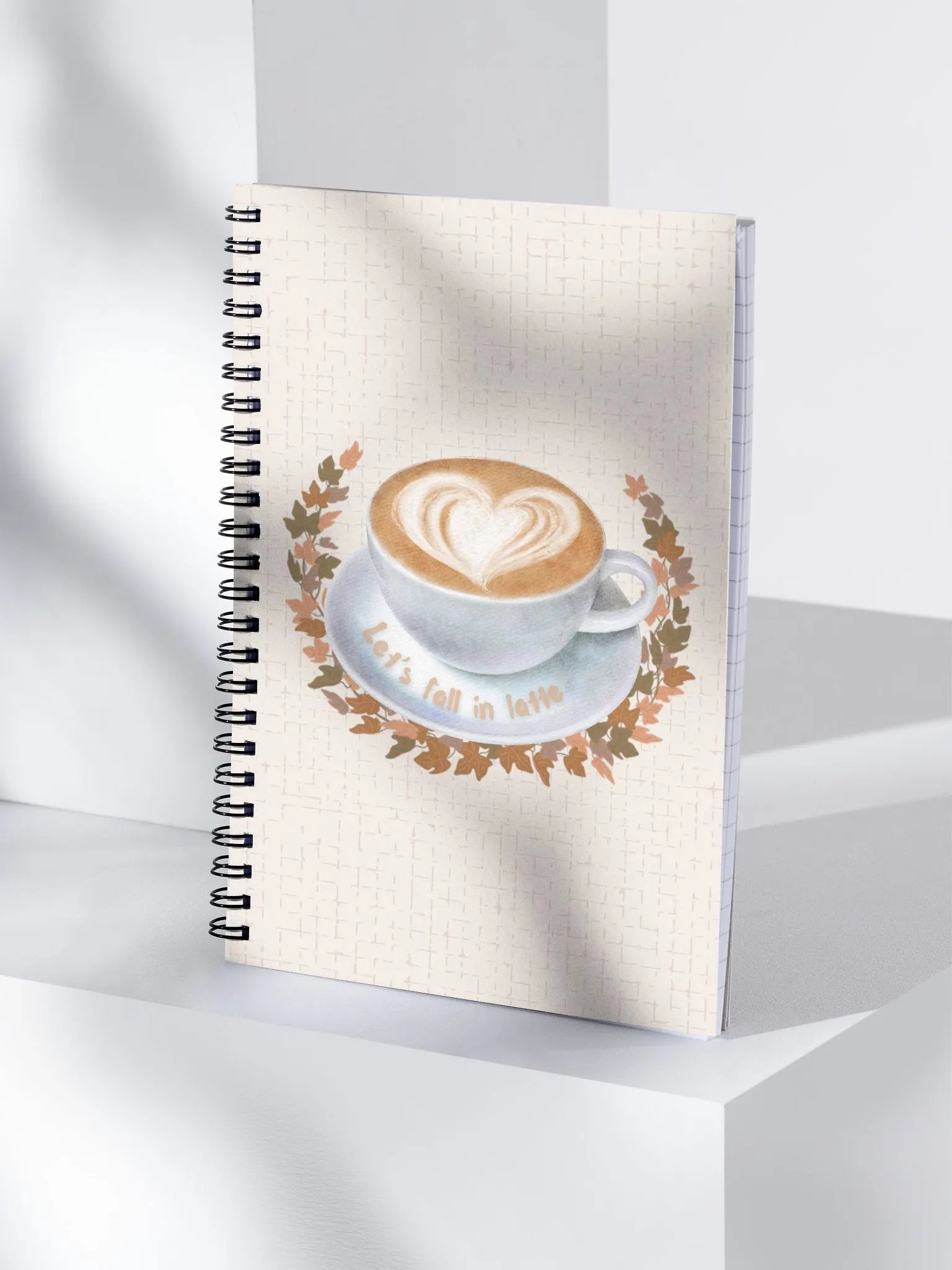 Notebook: Fall in Latte product image (3)