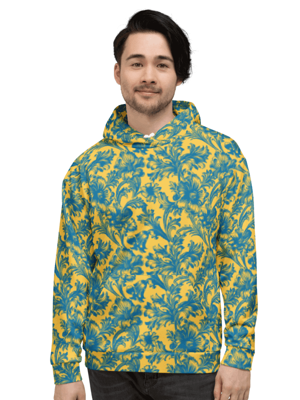 Fleur Royale | Recycled Unisex Hoodie product image (2)