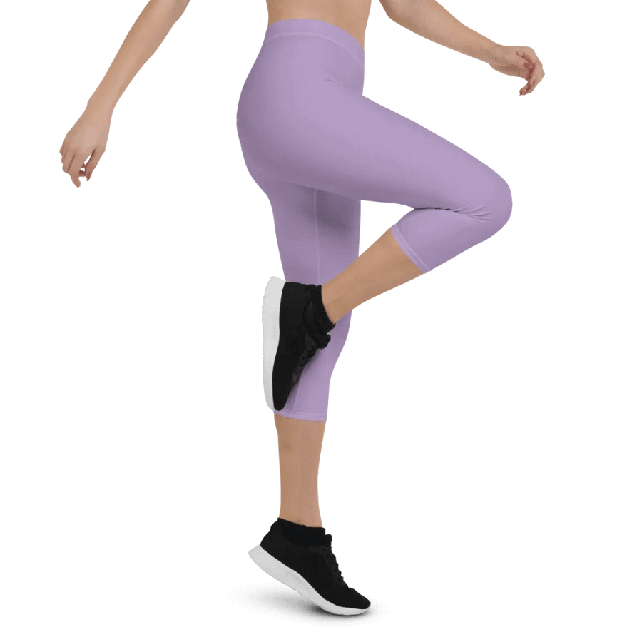 Sunray Swag Capri Yoga pants - Lilac product image (5)
