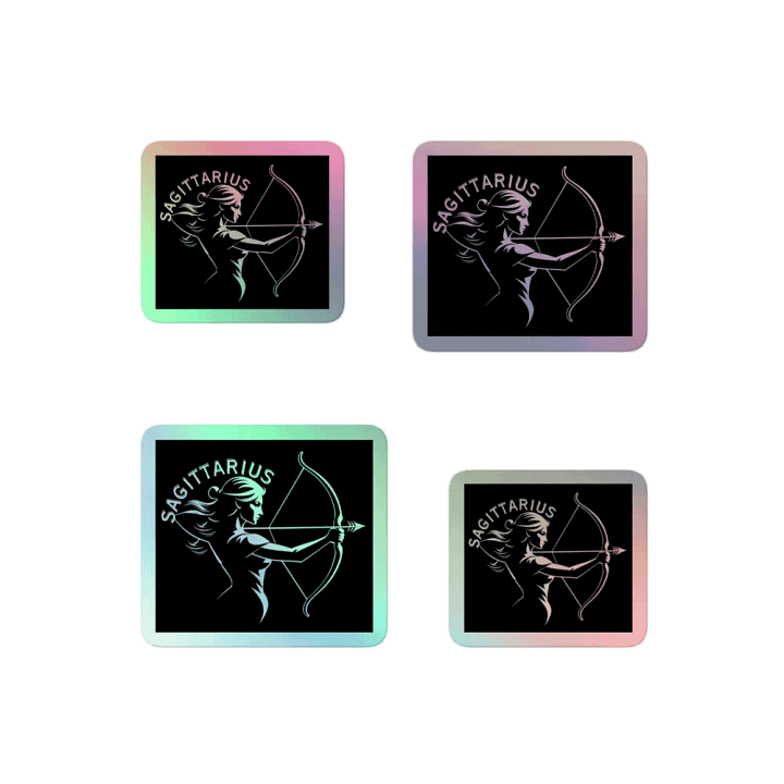Sagittarius Archer Holo Sticker Pack product image (2)