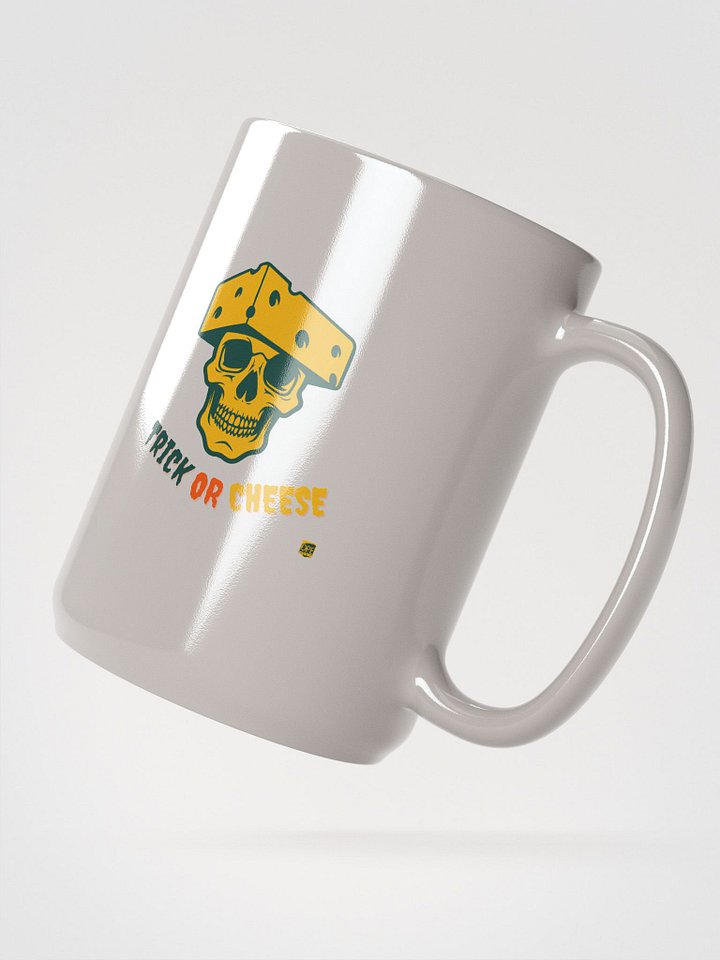 Trick or Cheese White Glossy Mug product image (2)