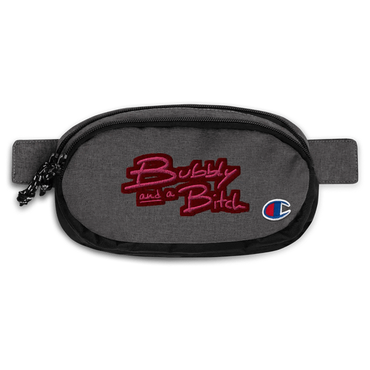 Bubbly and a B (rose design) champion fanny pack product image (1)
