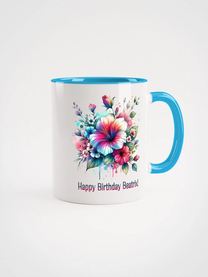 Happy Birthday Beatrix Ceramic Mug product image (3)