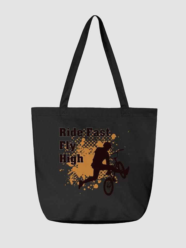 Ride Fast, Fly High Eco Tote Bag product image (4)