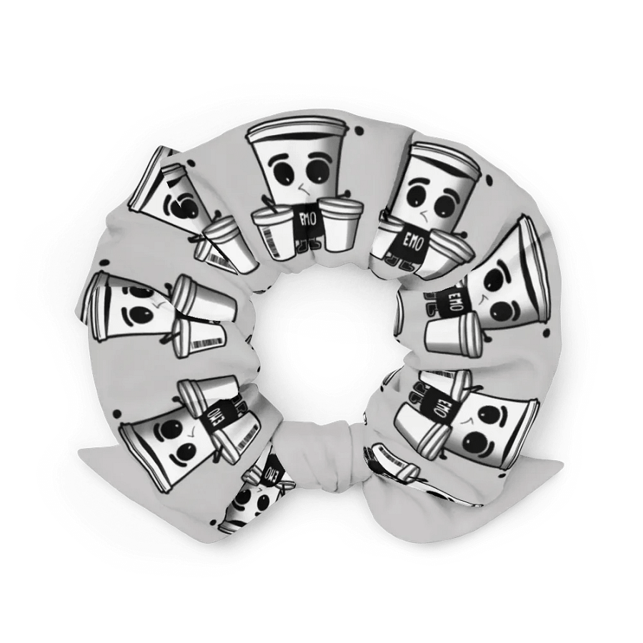 Whimsical Cup Characters All-Over Print Scrunchie product image (2)