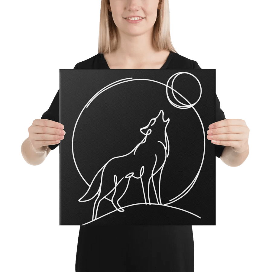 Wolf Howling At The Moon 16