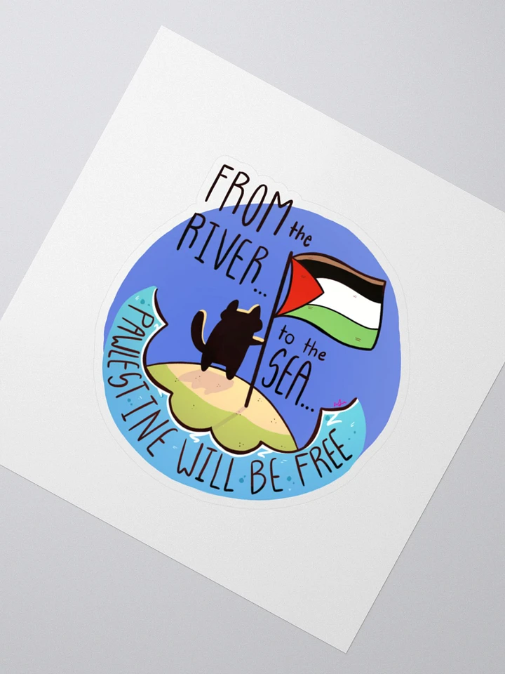 From the River to the Sea Sticker product image (2)