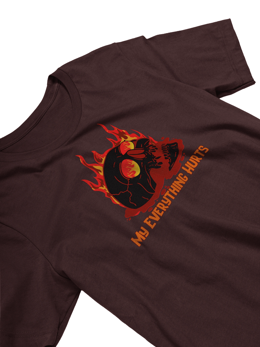My Everything Hurts! Supersoft Unisex Tee (Red Design) product image (3)