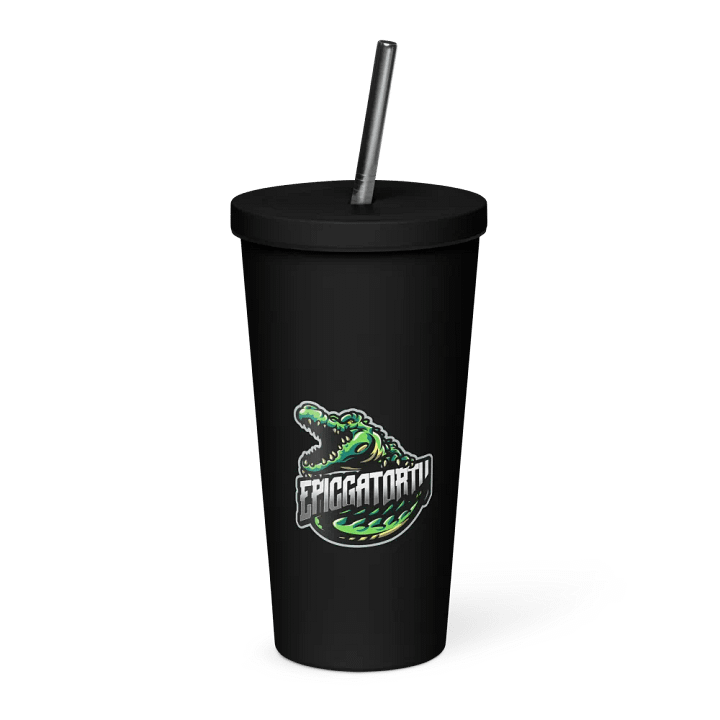 V2 Logo Insulated Tumbler with a Straw product image (1)