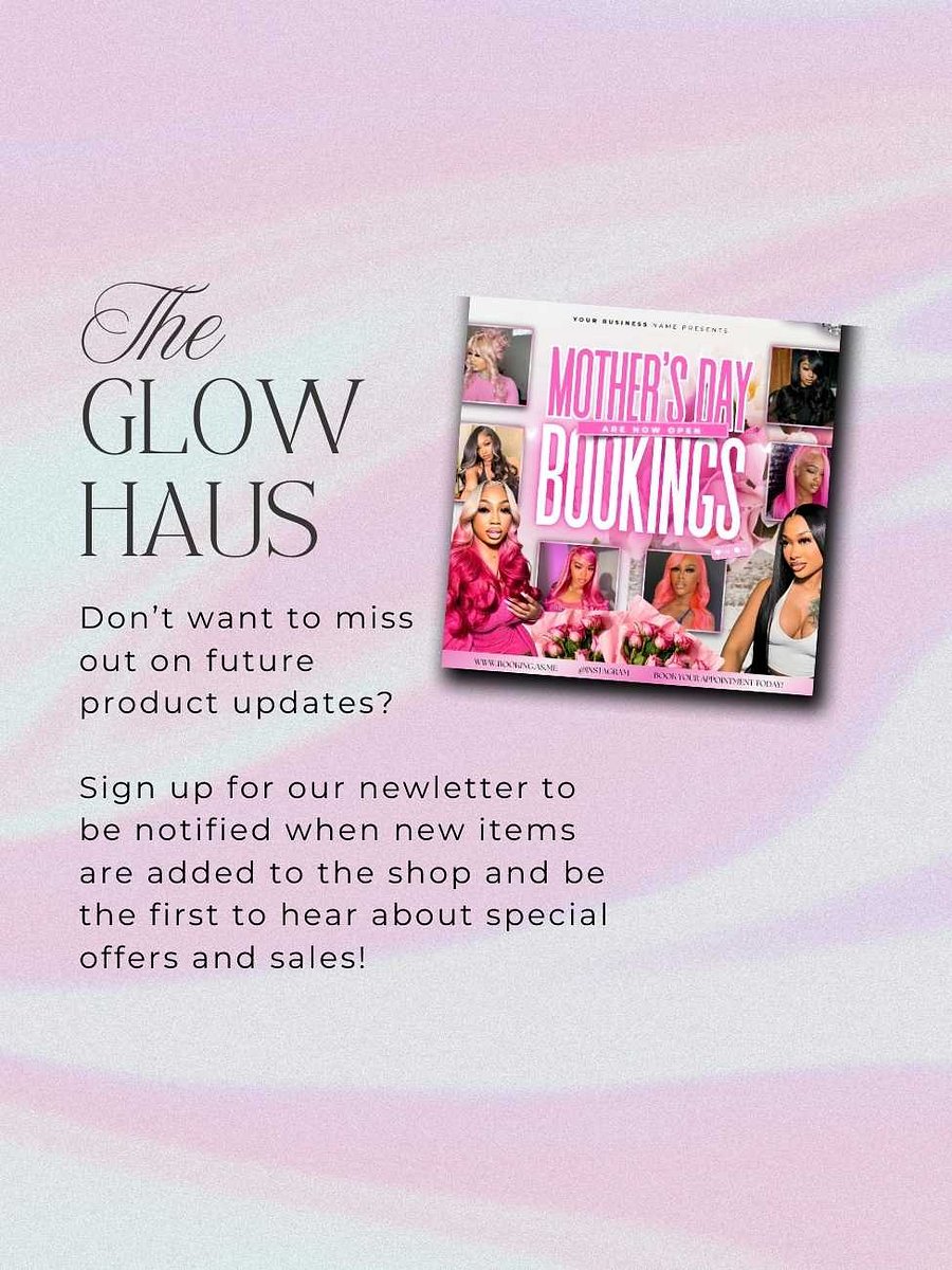 Mother's Day Bookings Open Appointments Flyer - Pink Theme - Customizable Canva Template product image (4)