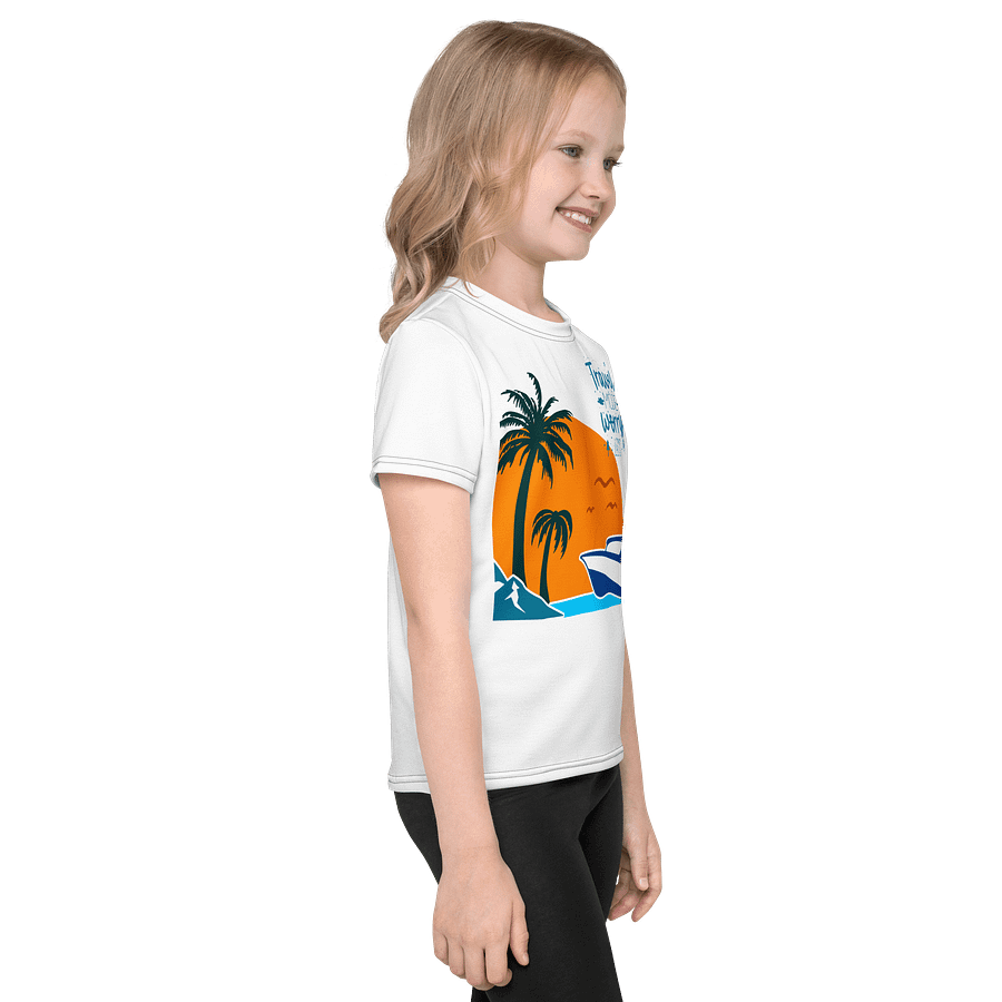 Blissful Beach Adventure Kids T-Shirt product image (4)