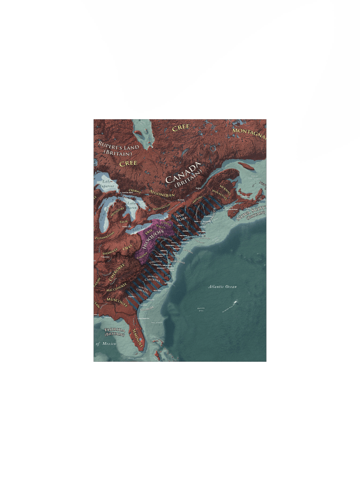 1776 - The Thirteen Colonies - Canvas product image (1)