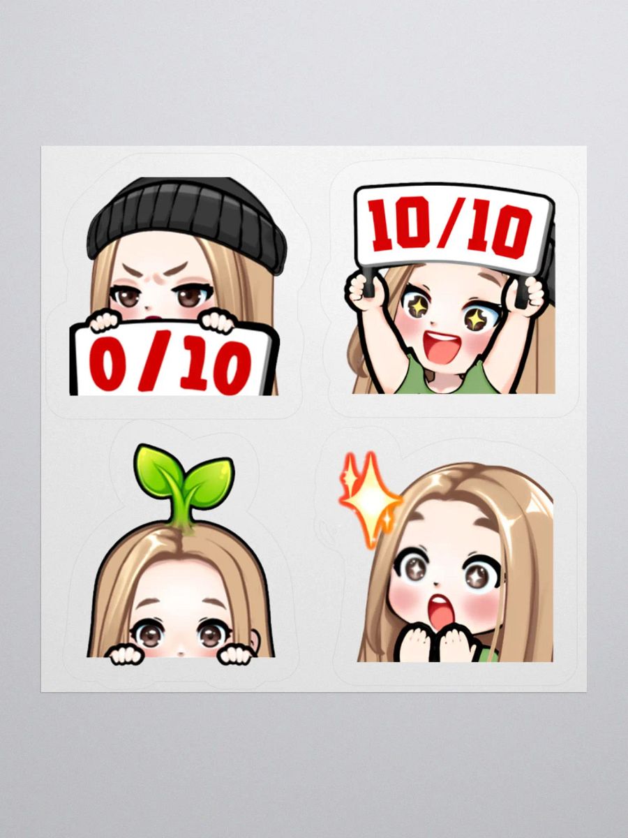 Emote Sticker Sheet 1 product image (3)