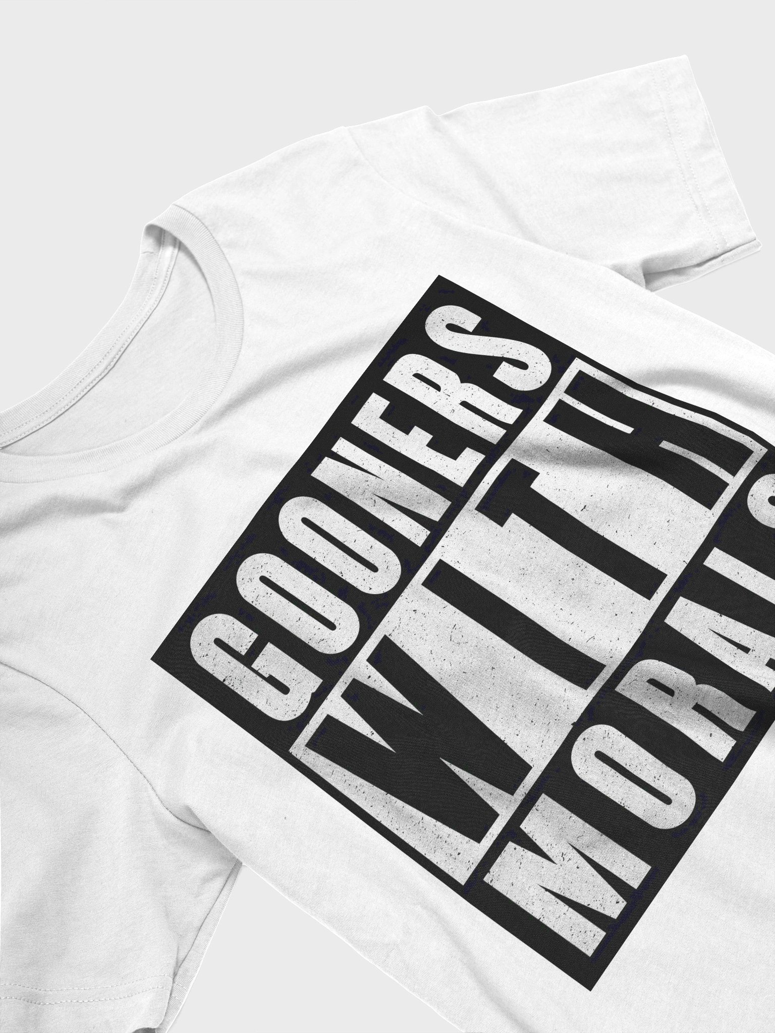 gooner T shirt white product image (3)