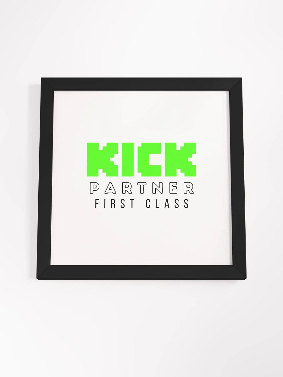 Framed First Class Sign product image (4)
