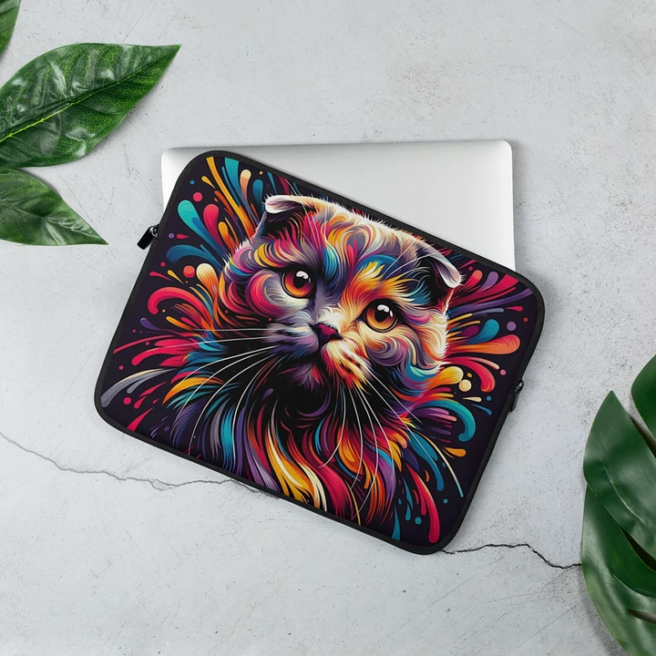 Laptop Sleeve: Scottish Fold product image (2)