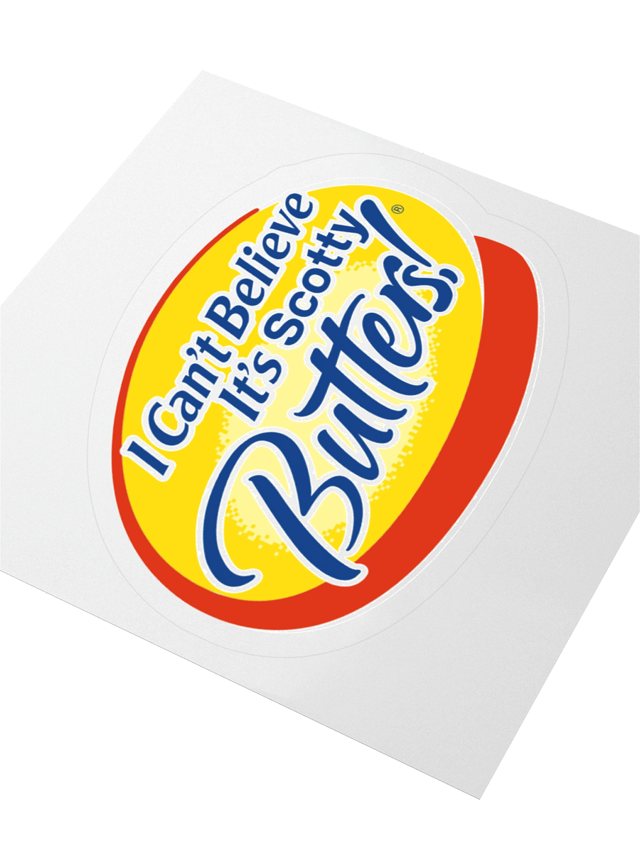 It's Scotty Butters! Kiss Cut Stickers product image (3)