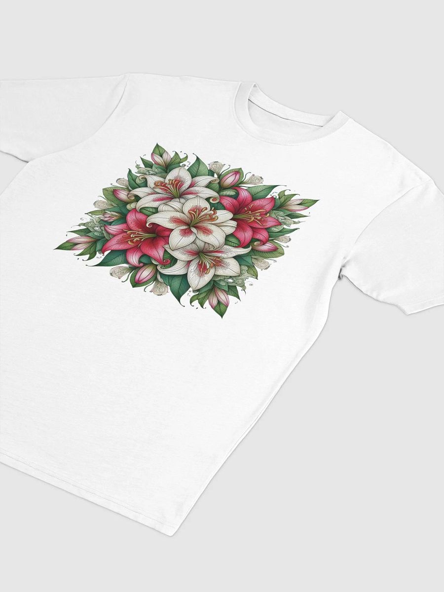 Lily Symphony Men's Premium Tee | AI Design flower product image (3)