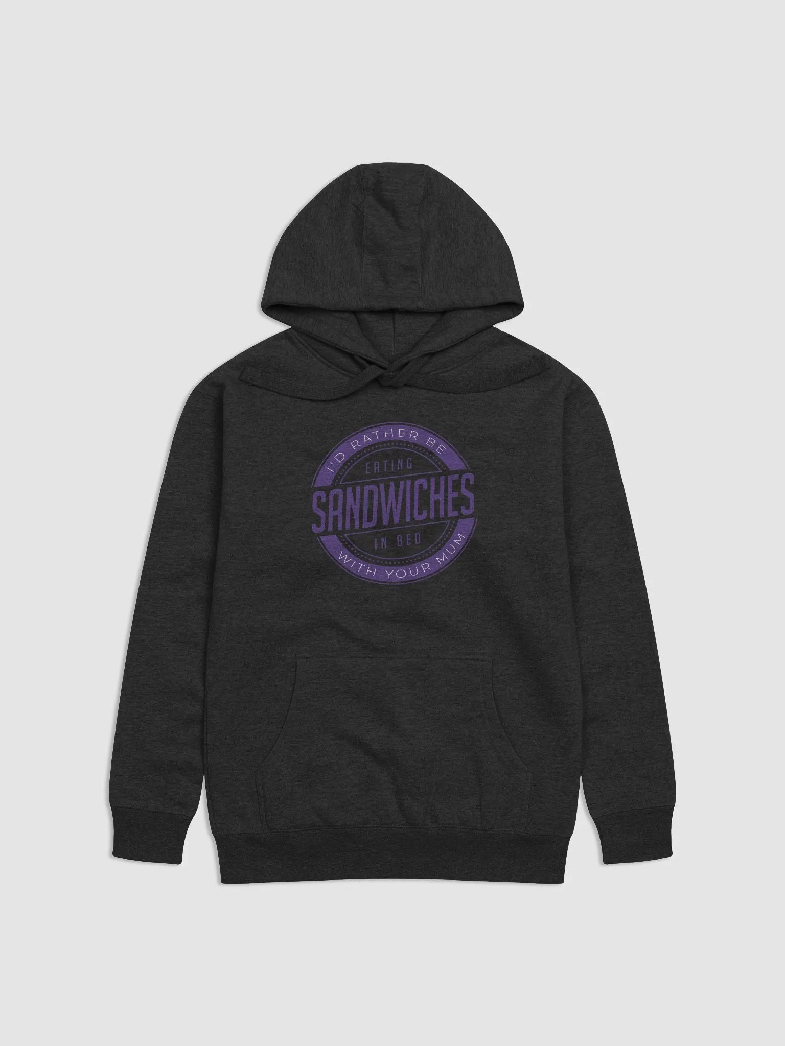 Sandwich Hoody (Purple) product image (4)