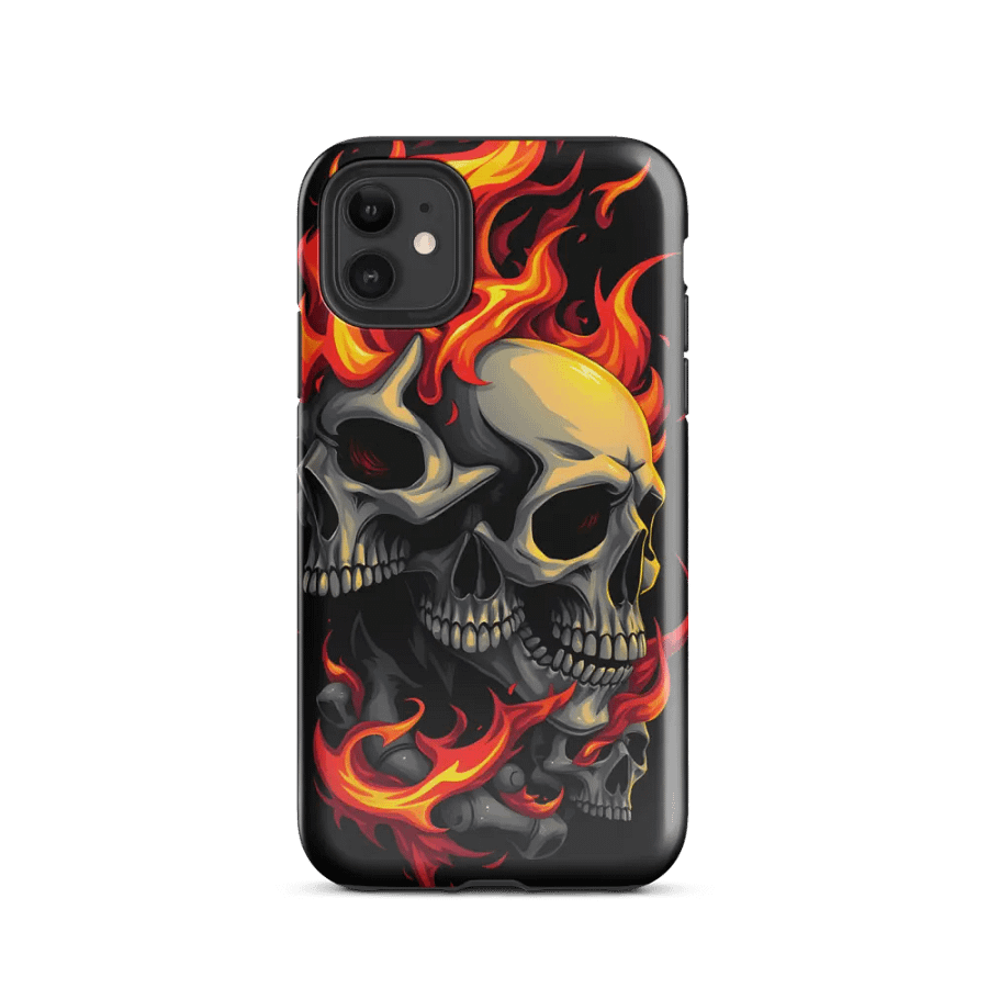 Inferno Skulls iPhone® Tough Case product image (2)
