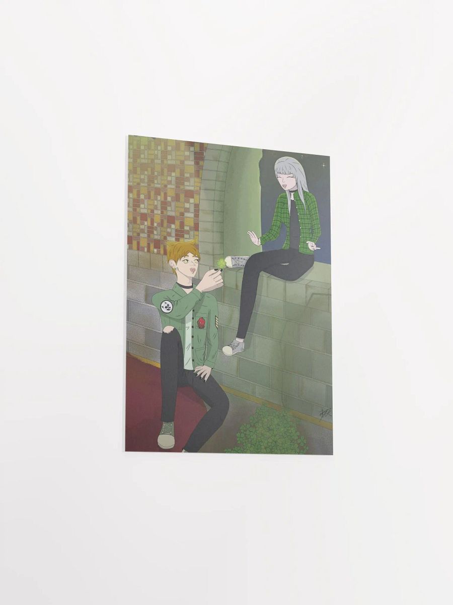Kagami and Carter Clover Poster product image (13)