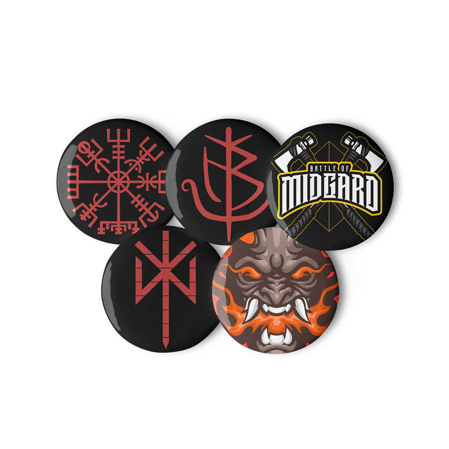 MUSPELHEIM FIRE GIANTS BADGE SET product image (2)