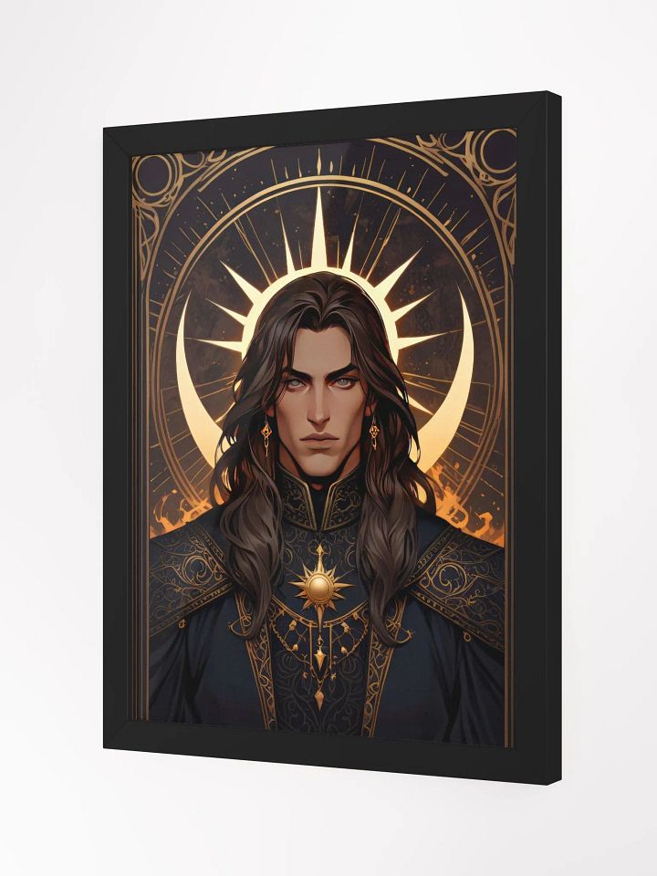 Castlevania Count Dracula Matte Poster Framed High-Quality Matte Poster product image (2)