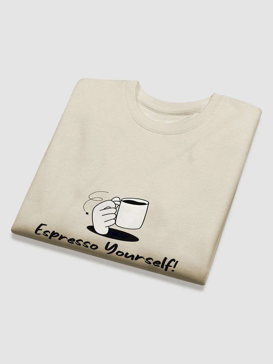 Dennis Nedry Coffee Cup Illustration Sweatshirt product image (11)