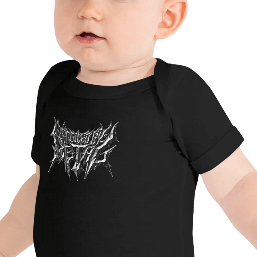 Spoiled By Metal Baby Onesie product image (2)