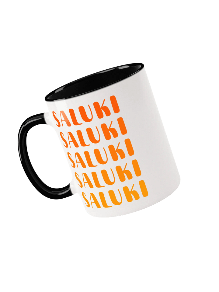 Saluki Orange Trendy Ombre Mug For Saluki Lovers product image (2)