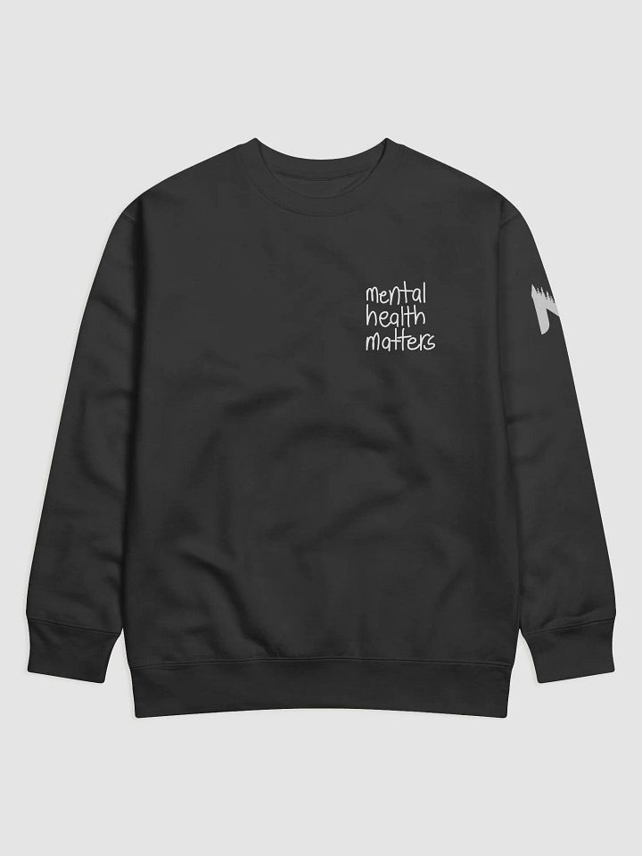 Mental Health Pullover White Lettering product image (4)
