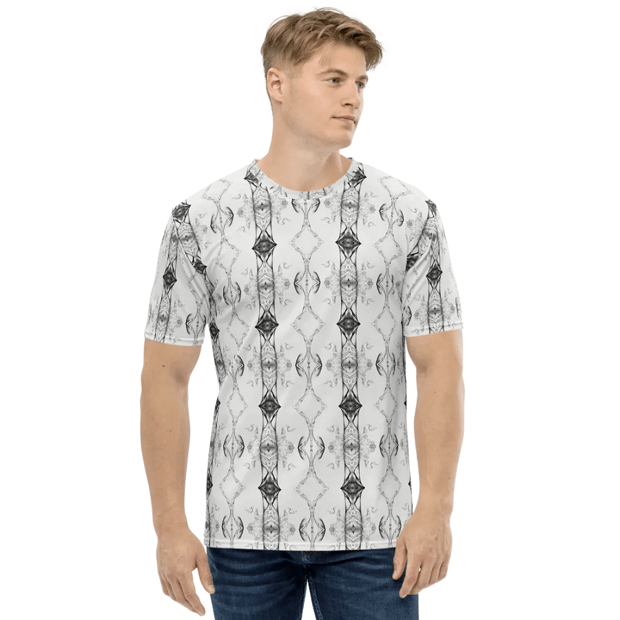 Ornate Monochrome Symmetry T-Shirt product image (3)