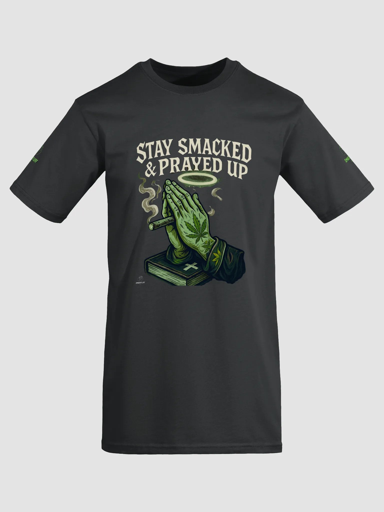 Stoner Tee- Stay Smacked & Prayed Up product image (32)