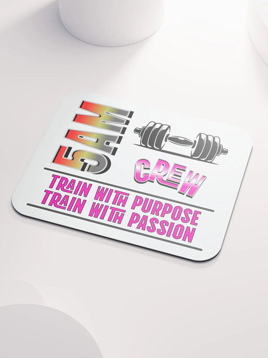 5AM Crew Weightlifting Dumbbell Mouse Pad product image (3)
