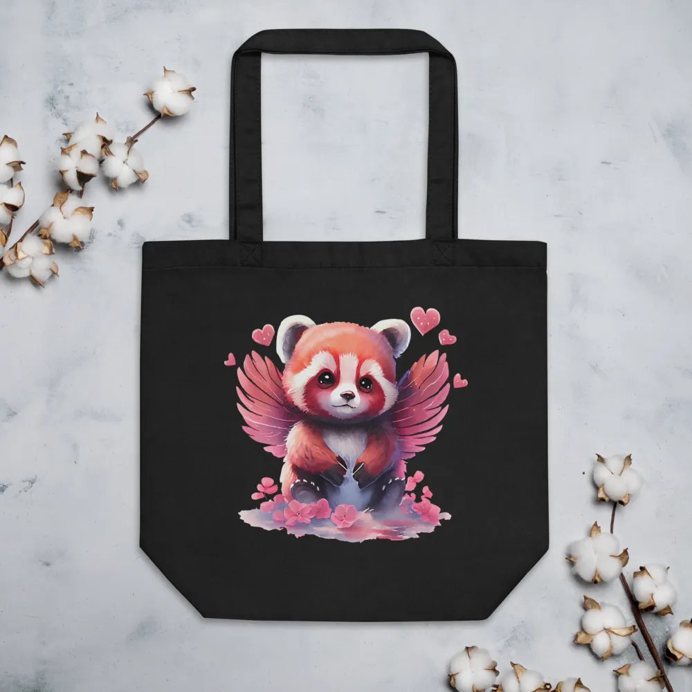 Love-Struck Red Panda Eco Tote product image (5)