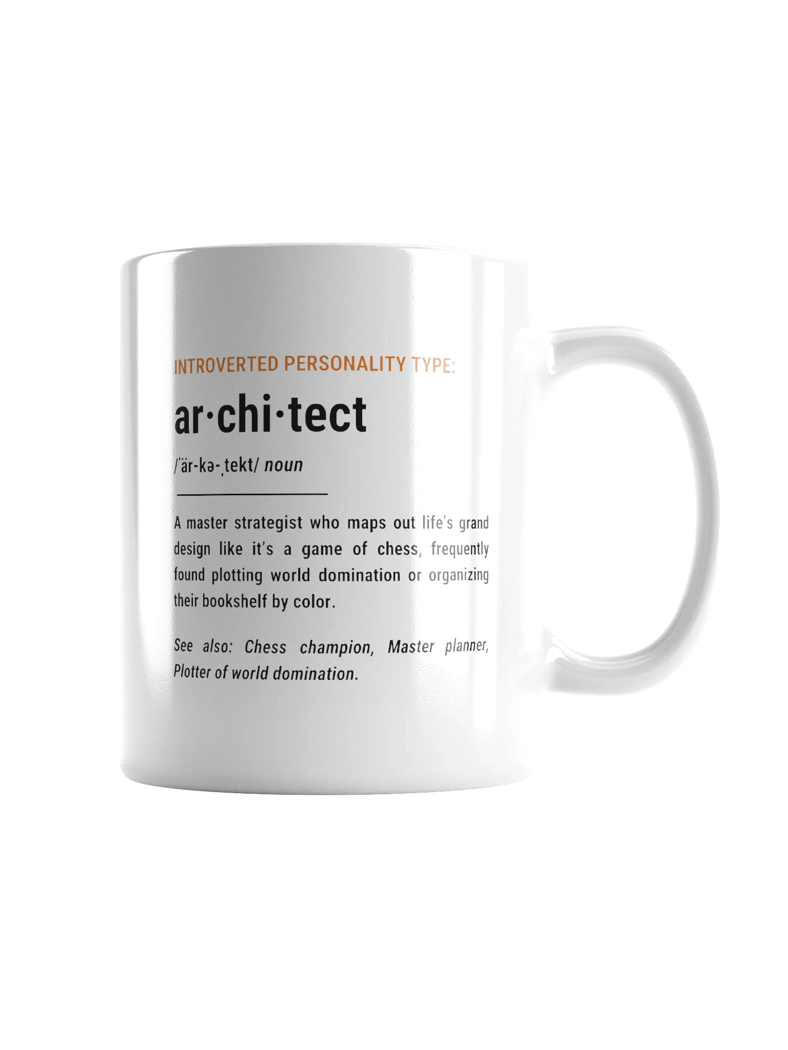 Introverted Personality Type: Architect Mug product image (2)