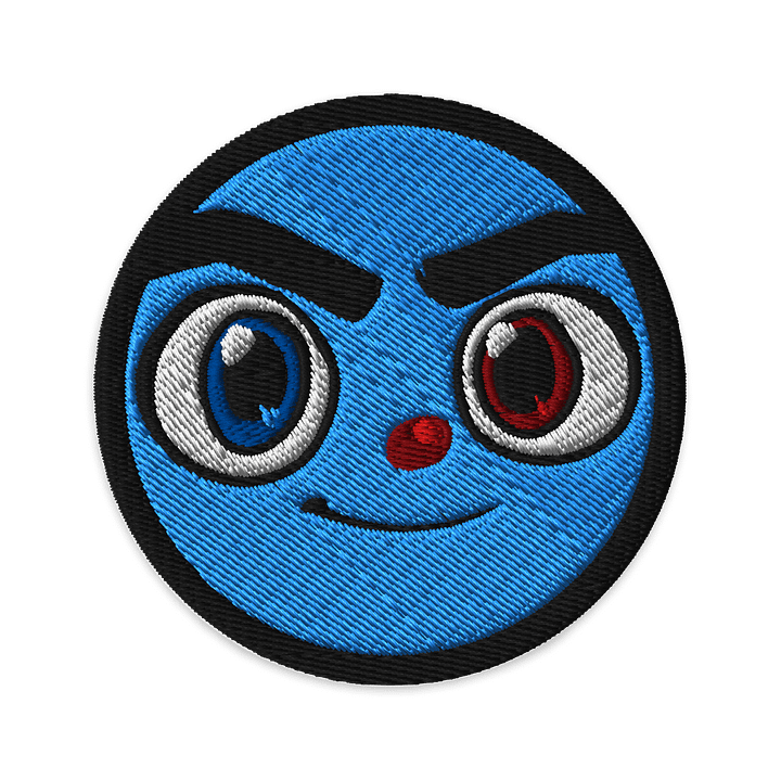 Logo Face Embroidered Patch product image (1)
