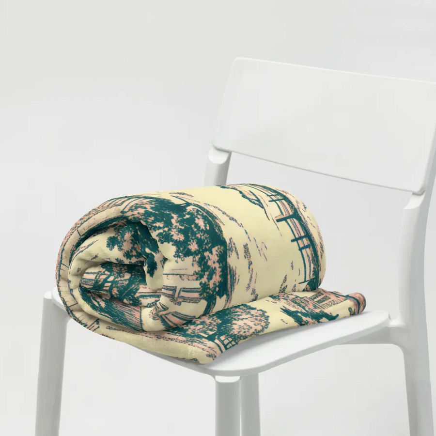 Classy Toile On The Farm Blanket product image (19)