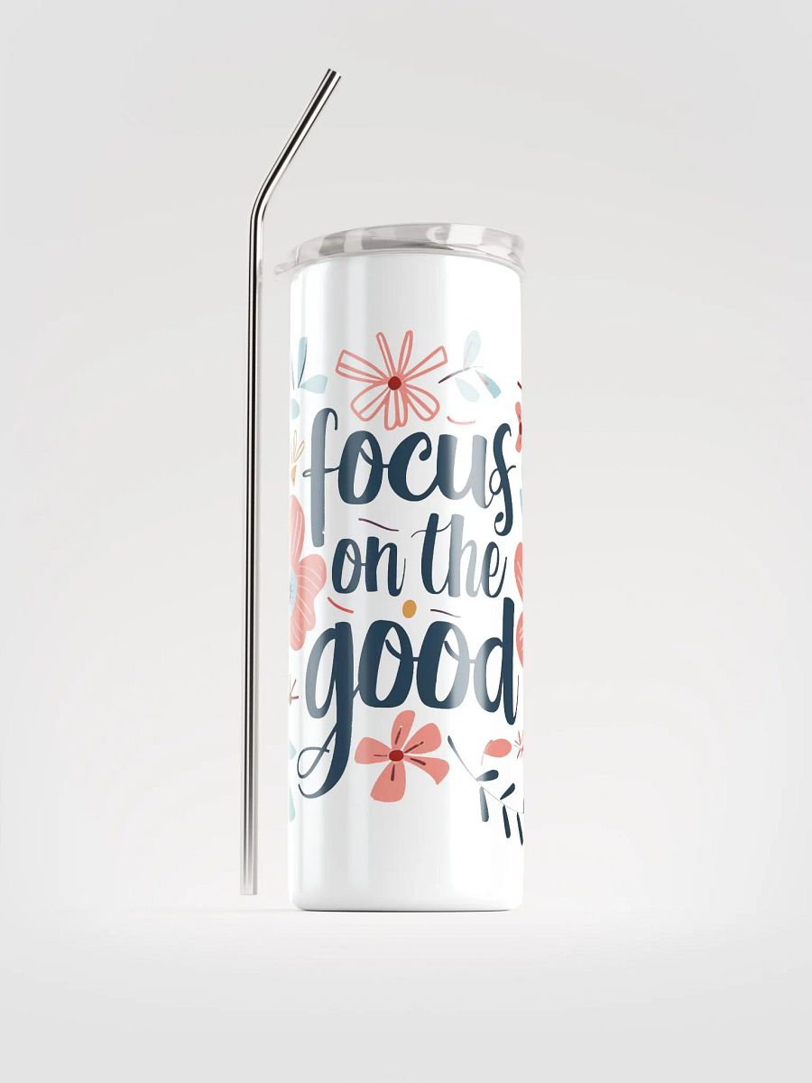 Floral Focus Stainless Steel Tumbler product image (1)