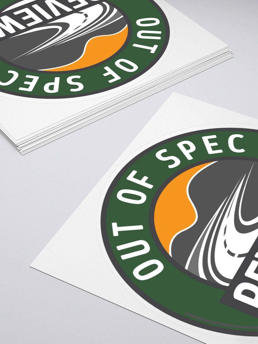 Out of Spec Reviews Sticker product image (4)