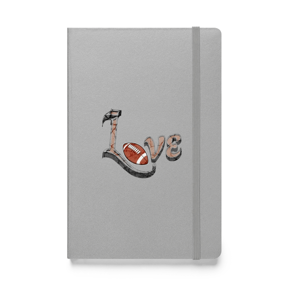 Love Football for the Game Hardcover Notebook product image (1)
